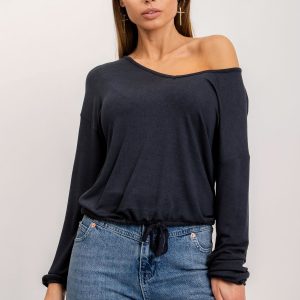 RUE PARIS Black blouse Jules