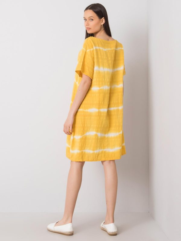 Yellow Casual Dress Carlene