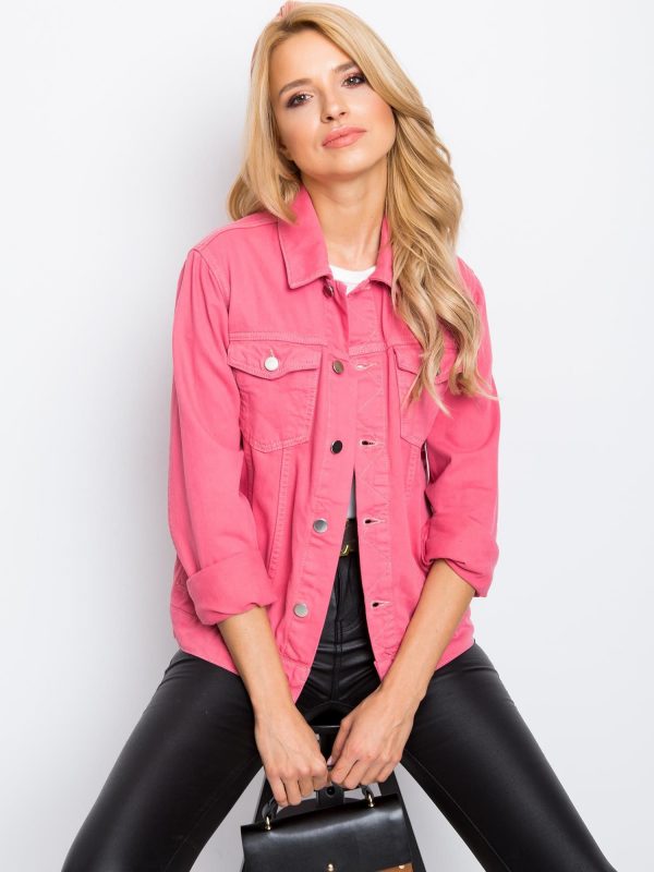 RUE PARIS Pink Jacket Daisy