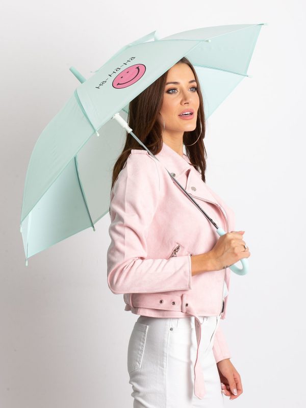 Mint Semi-Automatic Umbrella
