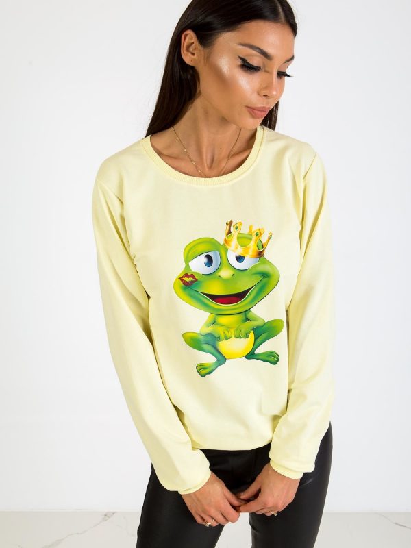 Yellow Prince Sweatshirt