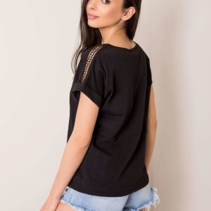 Black t-shirt Livia RUE PARIS