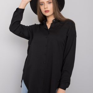 Black long shirt Zuri RUE PARIS