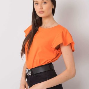 Orange blouse Shaniece