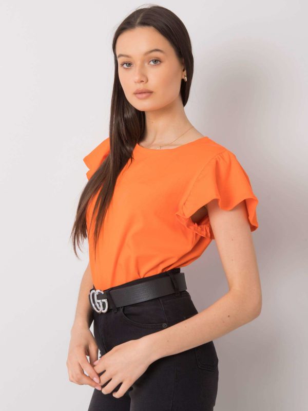 Orange blouse Shaniece