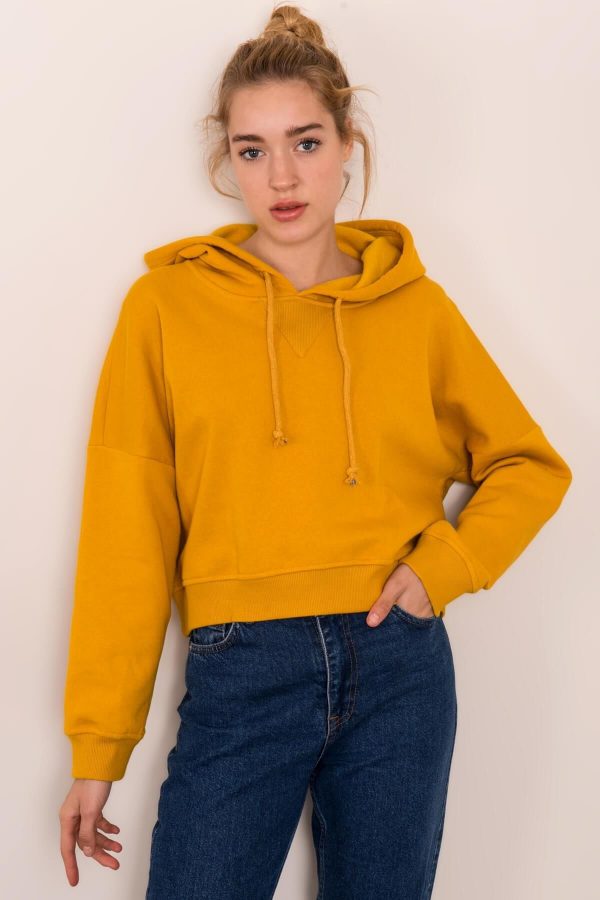 BSL mustard sweatshirt