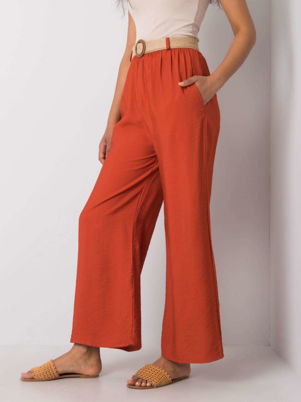 Brick wide pants Isbel RUE PARIS