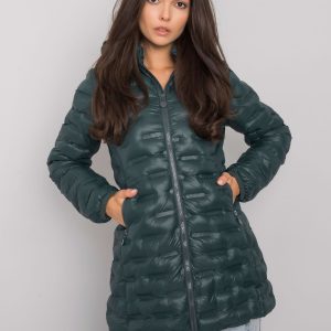 Jaleesa Women's Green Hooded Jacket