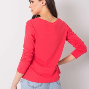 Coral blouse Heaven