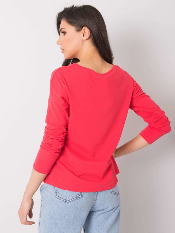 Coral blouse Heaven