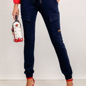 Navy blue Attention pants