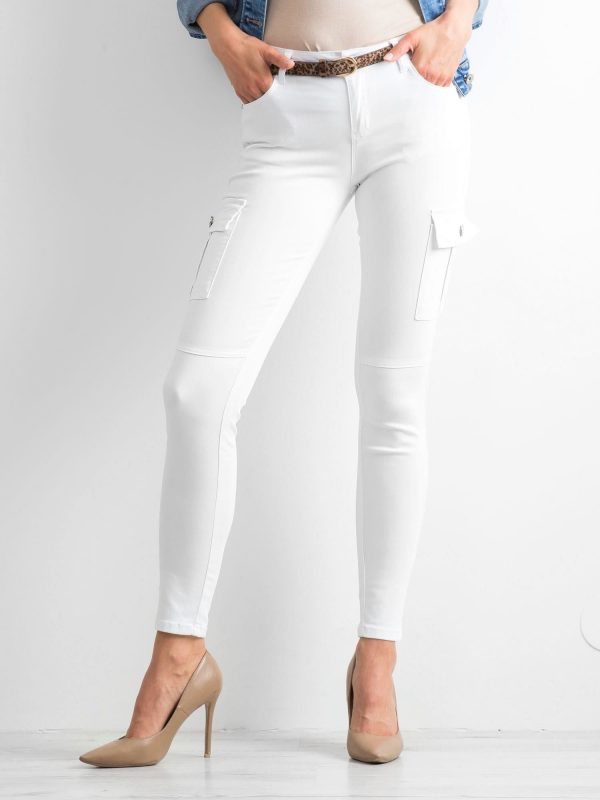 White Upstream Pants