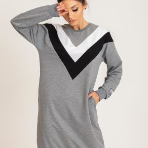 TOMMY LIFE Grey dress