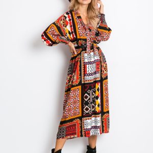 RUE PARIS Colorful dress Kassidy