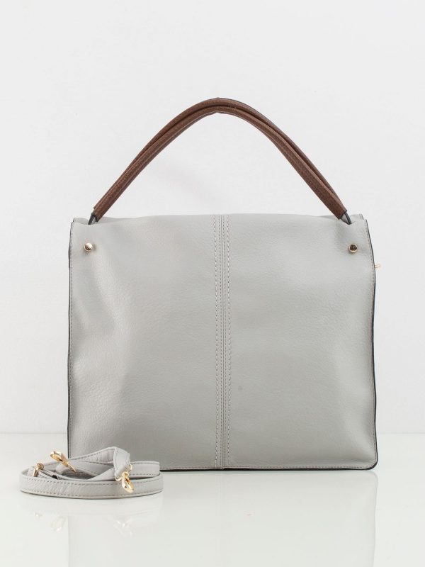 Light grey big city bag