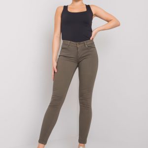 Khaki Pipe Pants Marites