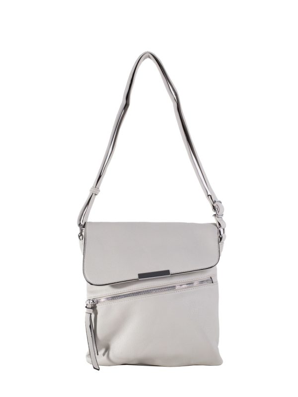 Grey Women's Magnet Shoulder Bag