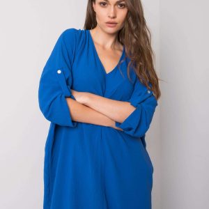 Dark Blue Loose Dress Dorsey