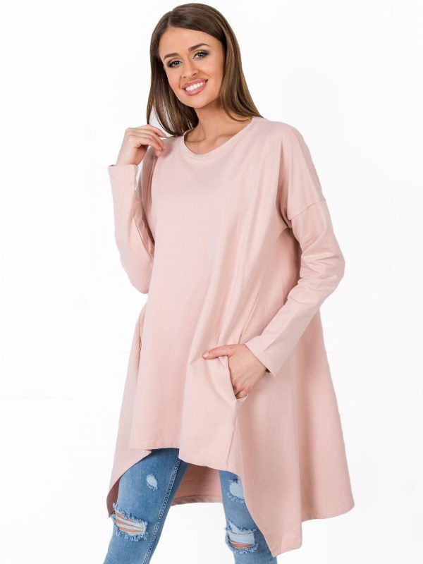 Dirty pink tunic Cornelia