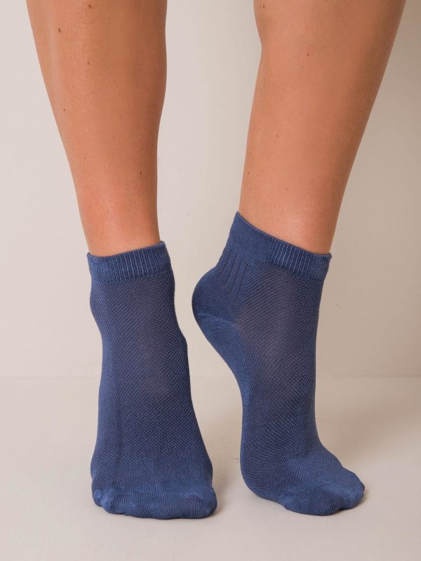 Dark Blue Women's Socks