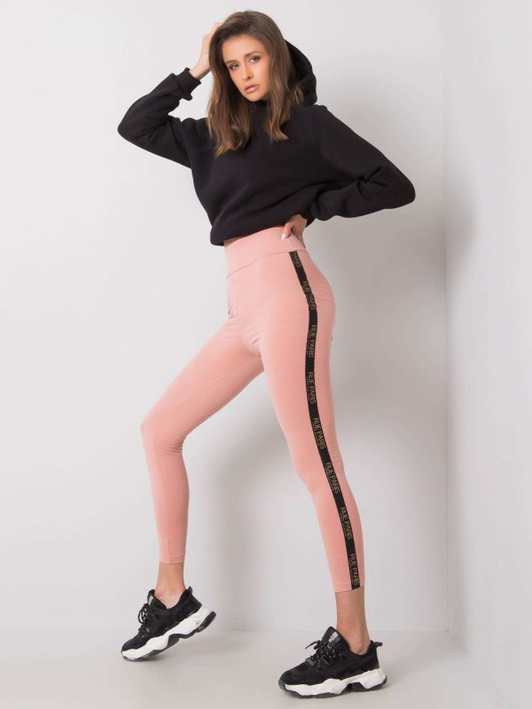 Jayla RUE PARIS Pale Pink Casual Leggings