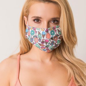 Reuse protective mask with print