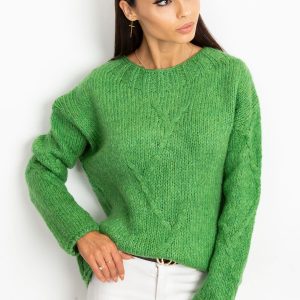 RUE PARIS Tiffany green sweater