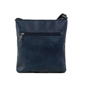 Navy blue bag with adjustable strap