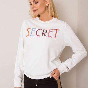 White sweatshirt Ksenia STITCH & SOUL