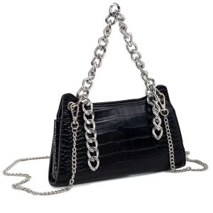 Black Chain Purse