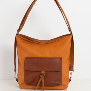 Light brown bag with pocket