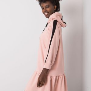 Georgetta Dirty Pink Sweatshirt Dress