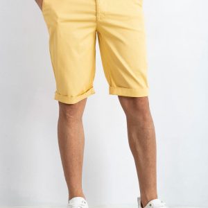 Yellow Men's Shorts Driven