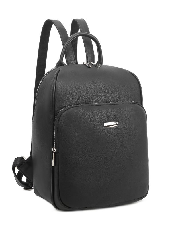 LUIGISANTO black women's backpack