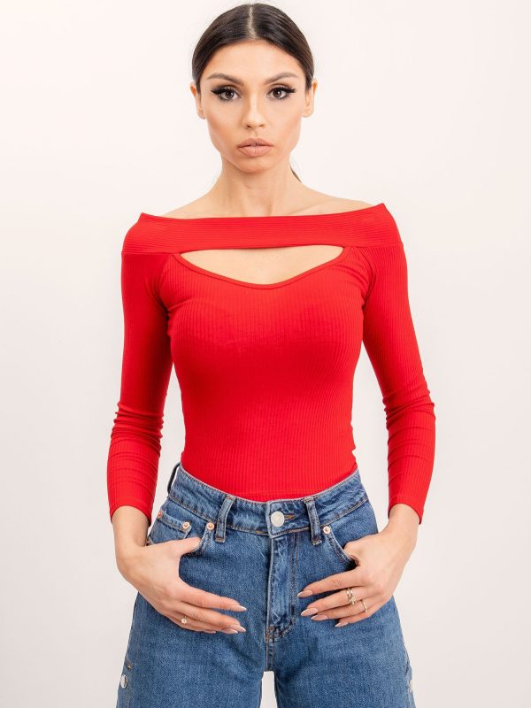 BSL Women's Red Blouse