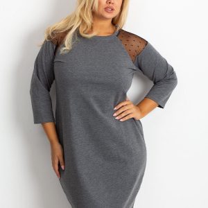 Dark Grey Telrose Dress