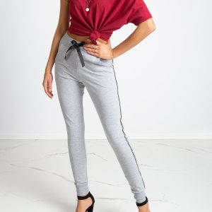 Grey Ring Pants