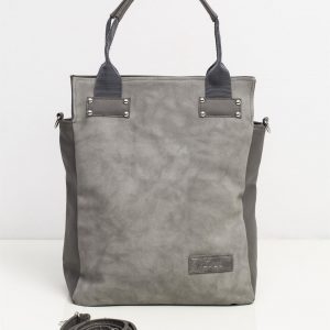 Grey Urban Eco Leather Bag