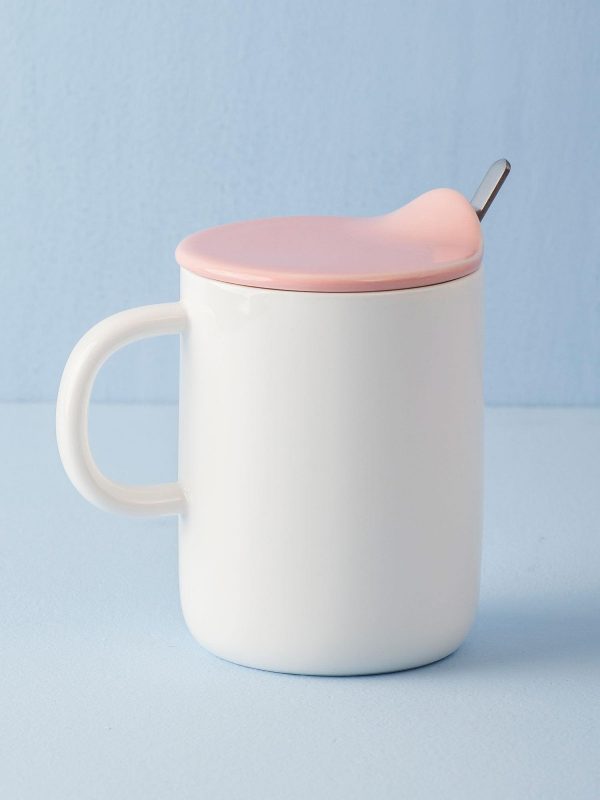 Ecru-pink mug