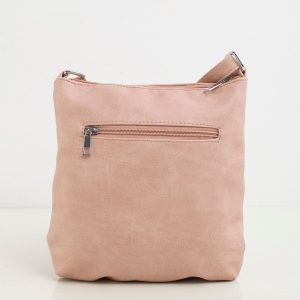 Pudure pink purse with zippers