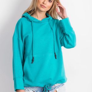 Turquoise Replicating Sweatshirt