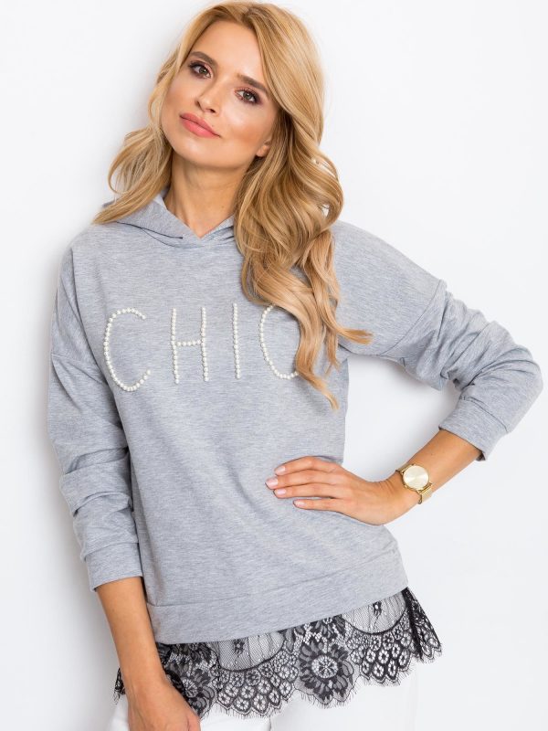 Grey Chic Sweatshirt