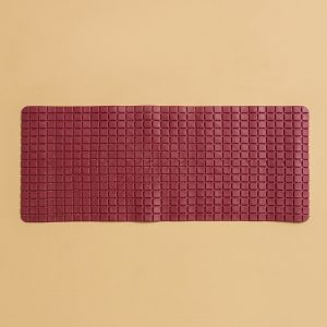 Burgundy Non-slip Bathroom Mat