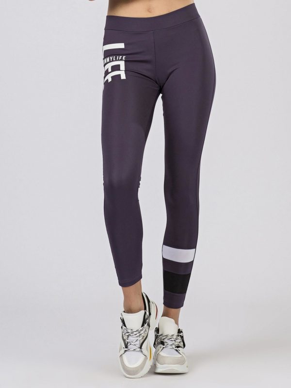 TOMMY LIFE Purple Leggings