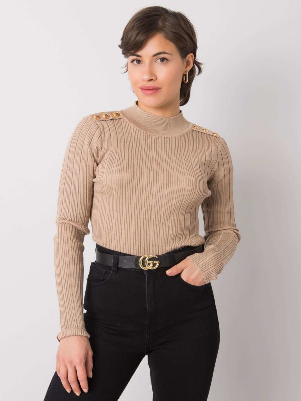 Dark beige sweater Millah