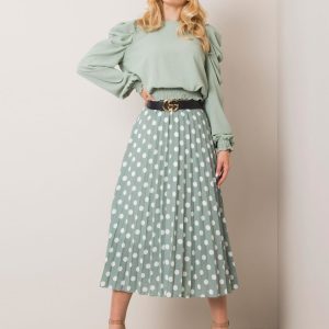 Gray-green skirt Fiorella RUE PARIS