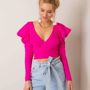 Fluo pink sweater Daliah RUE PARIS