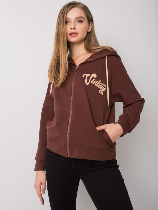 Dark Brown Diane Hoodie