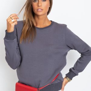 Basic graphite sweatshirt