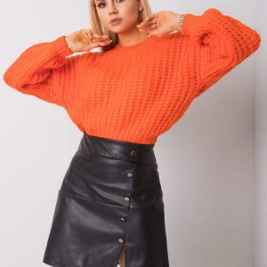 Patricia RUE PARIS black eco leather skirt